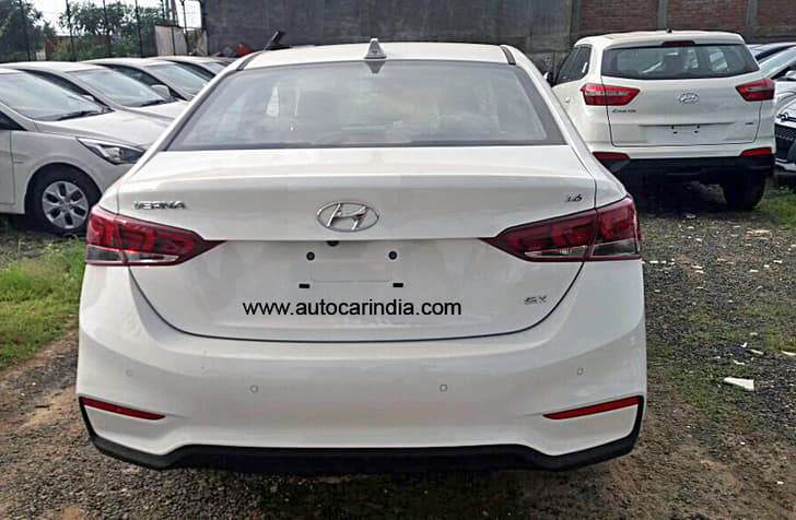 New 2017 Hyundai Verna image gallery